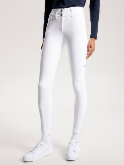 ST. TROPEZ All Year Competition Breeches Full Grip TH OPTIC WHITE