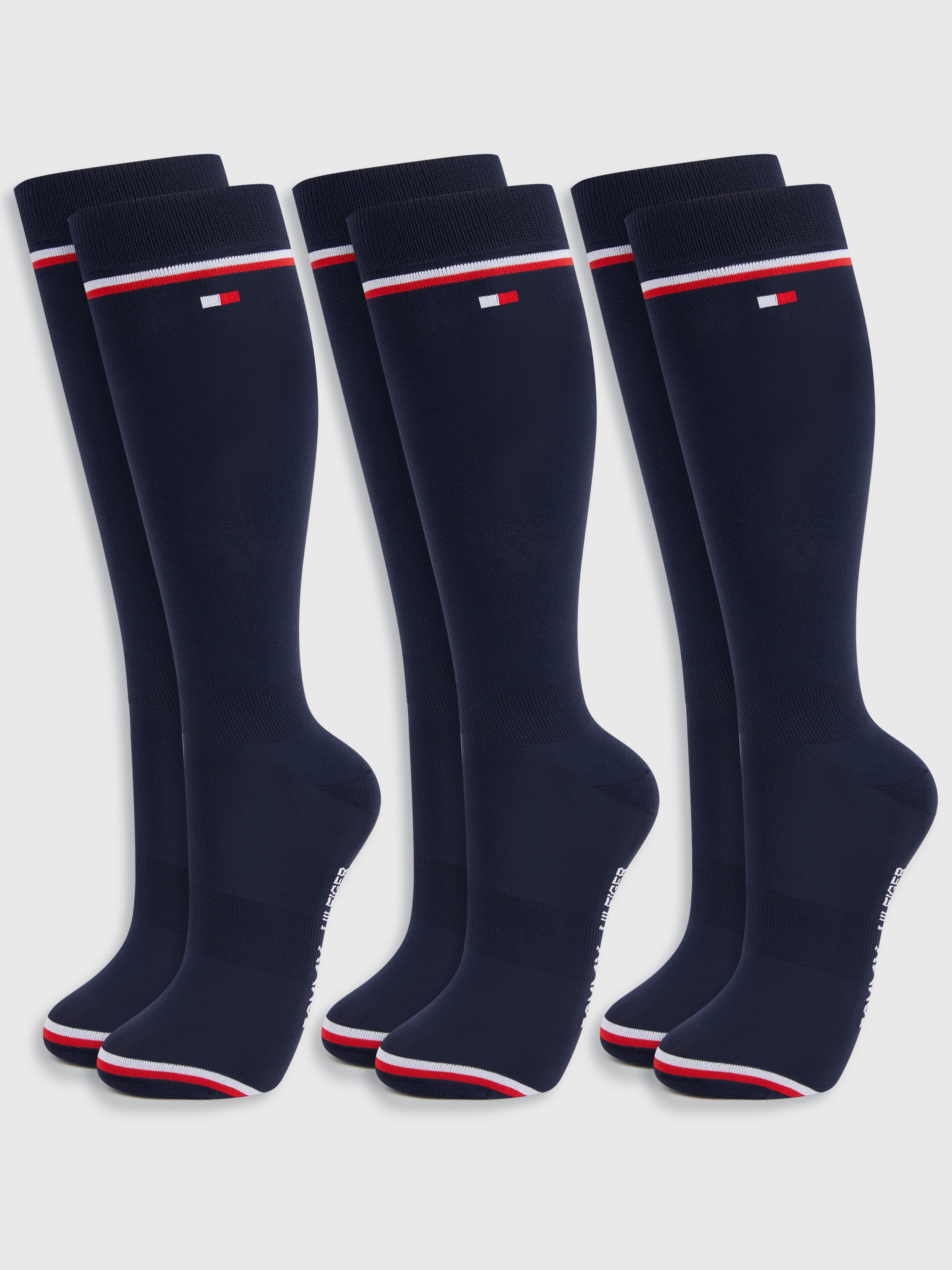 Lot de 3 chaussettes d'équitation Byron DESERT SKY