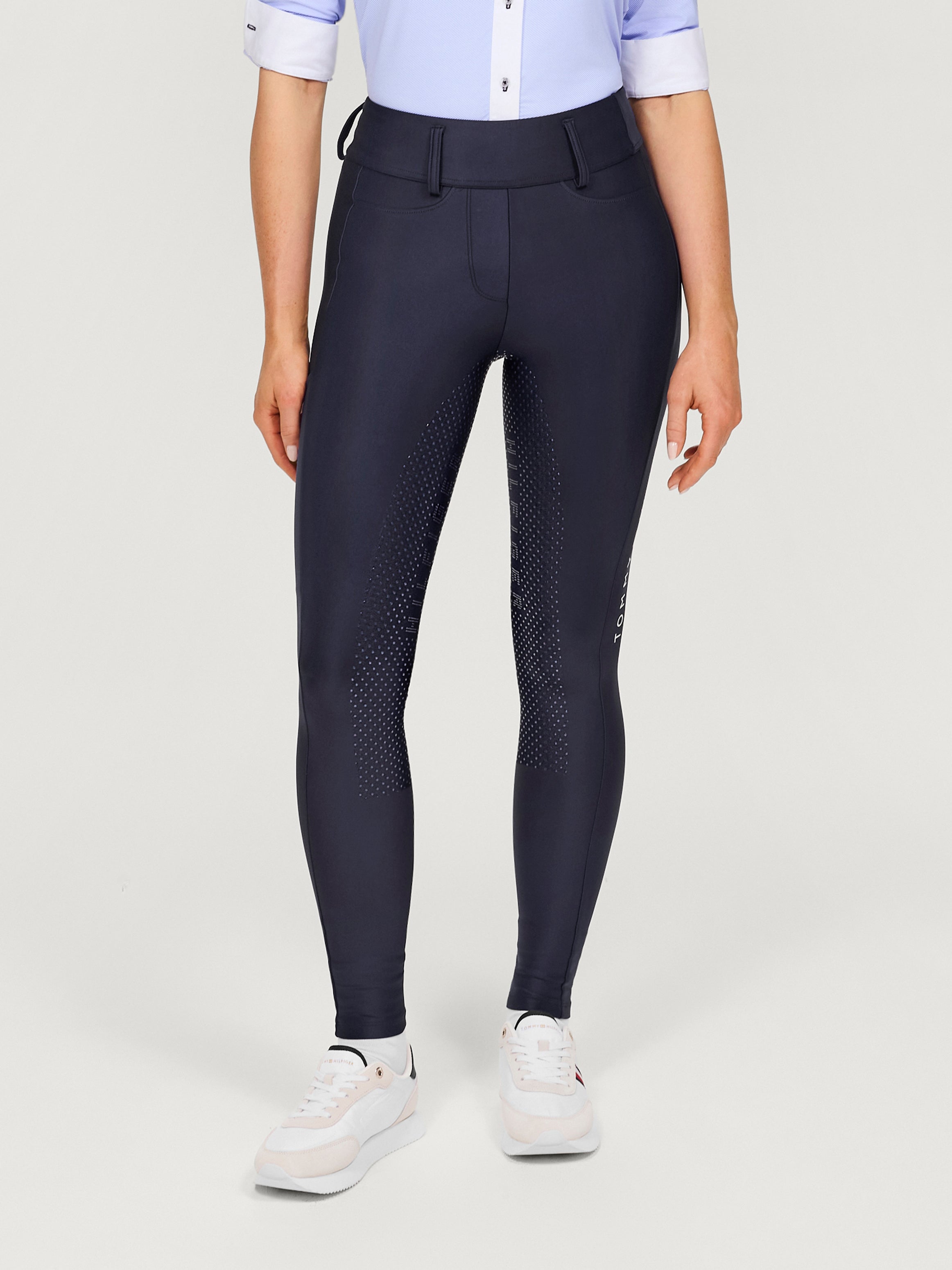 Highland Hybrid Vollbesatz Reithose DESERT SKY