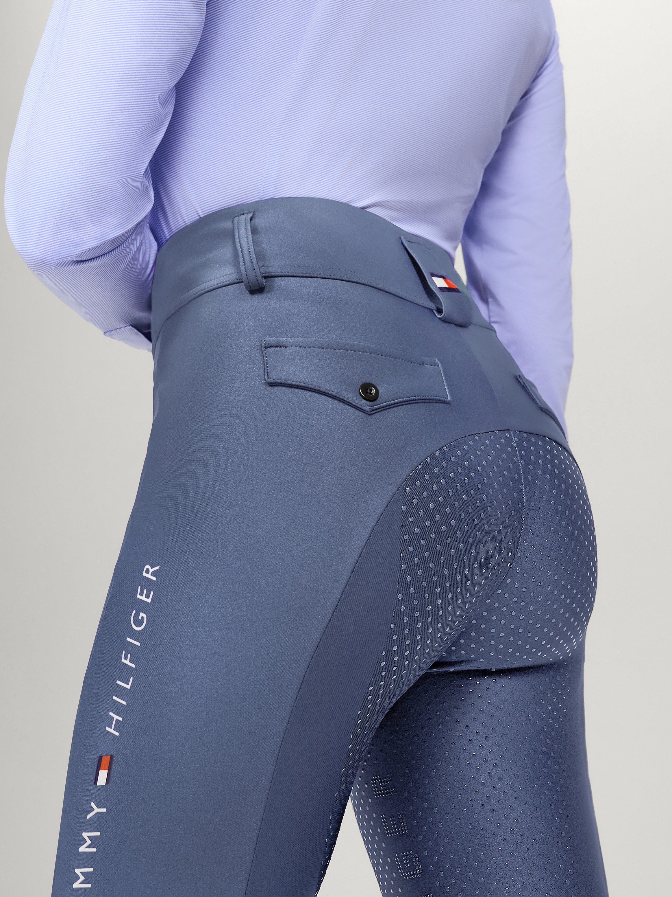 Highland Hybrid Full Grip Breeches FADED INDIGO