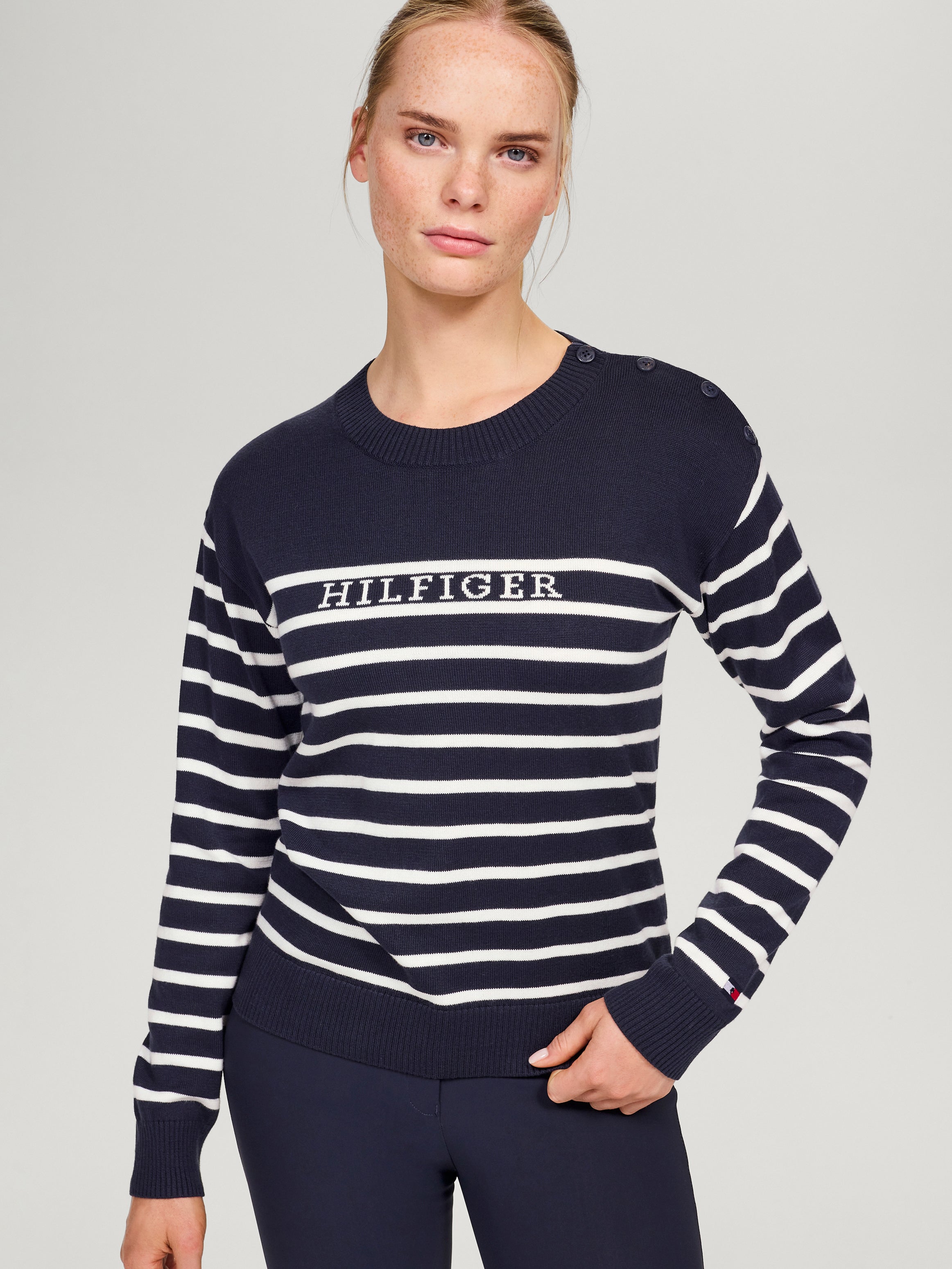 Fairfield Stripe Sweater DESERT SKY