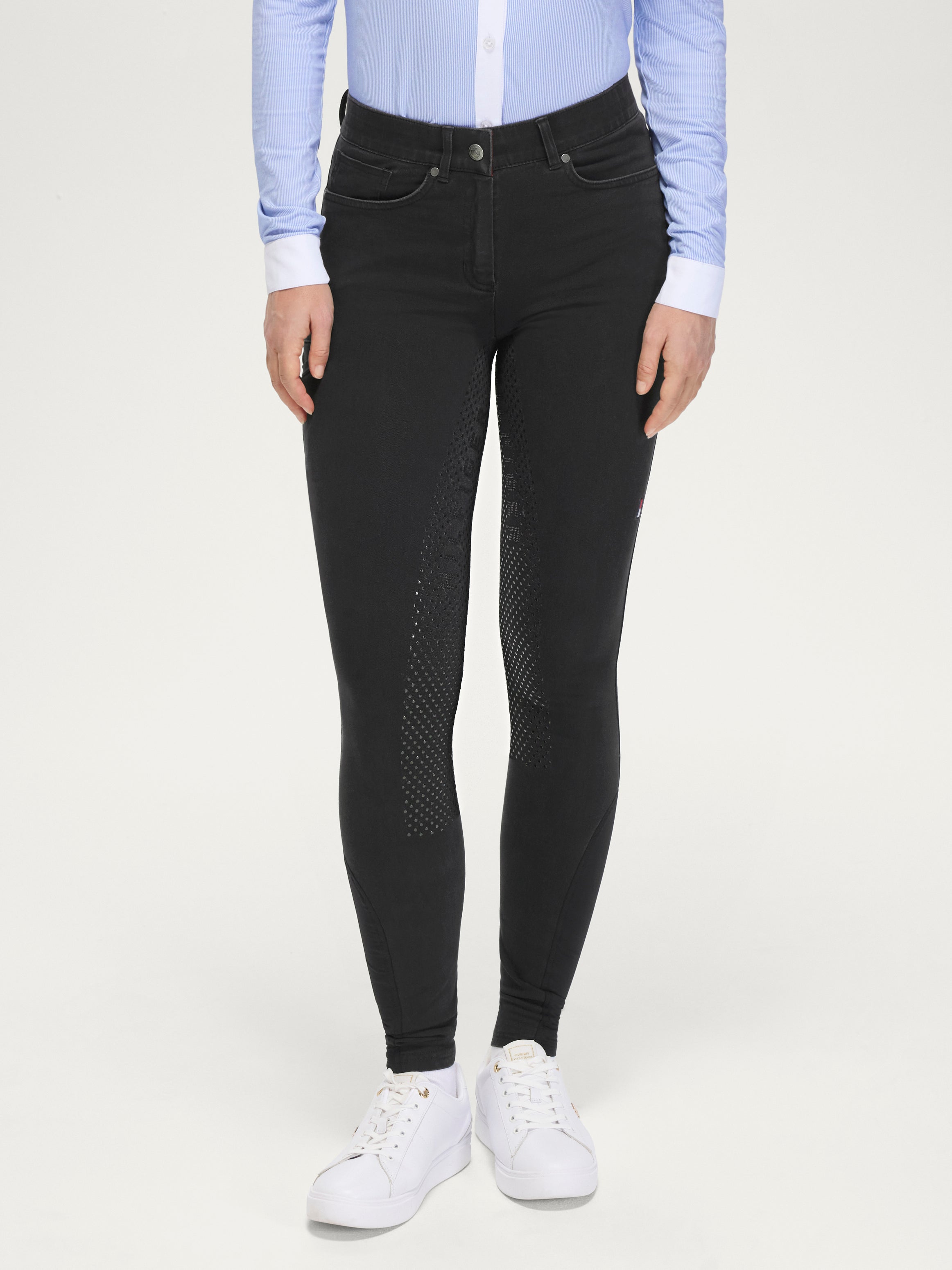 Hope Denim Reithosen BLACK