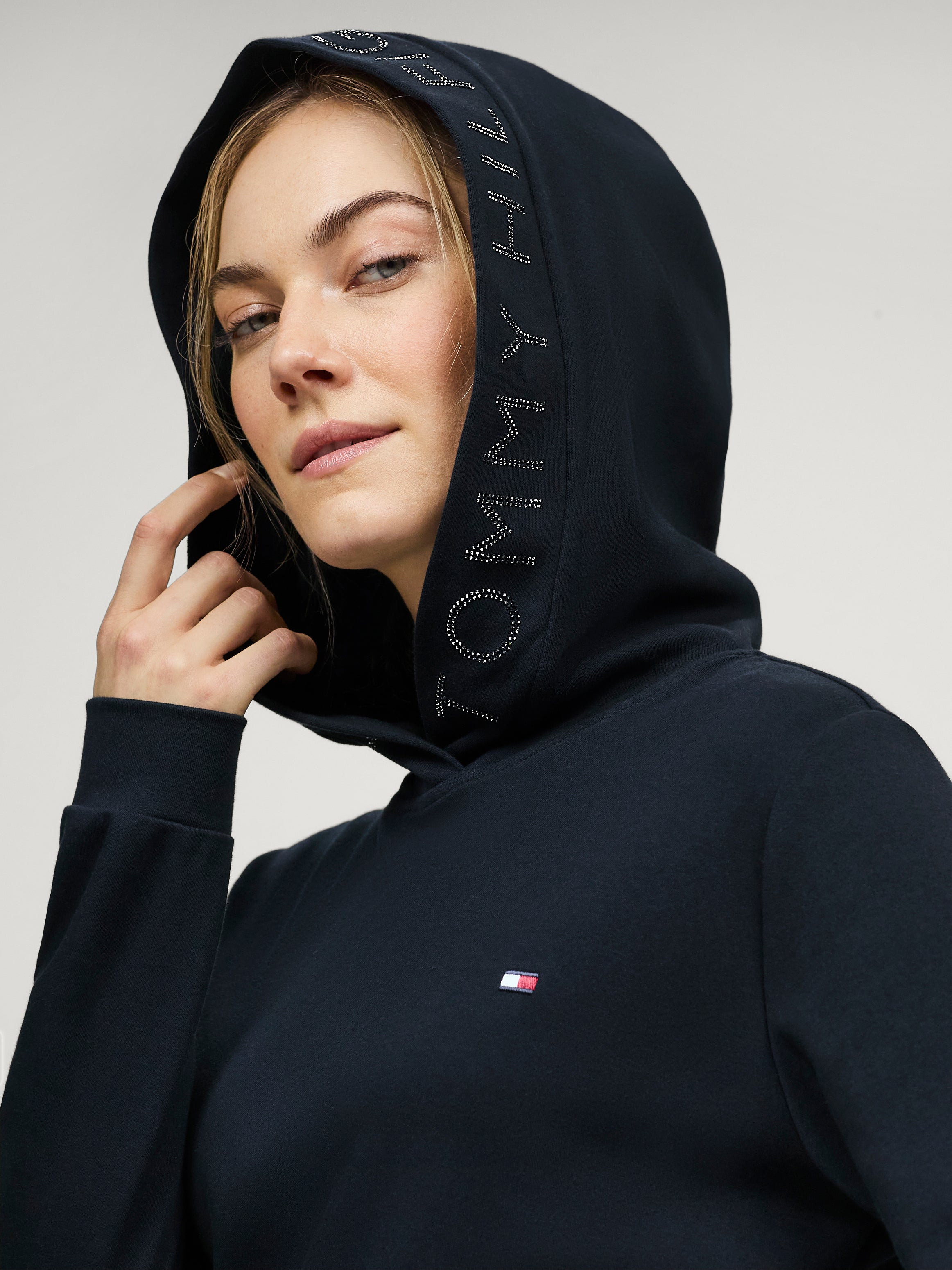 Laurens Sweat à capuche avec strass DESERT SKY