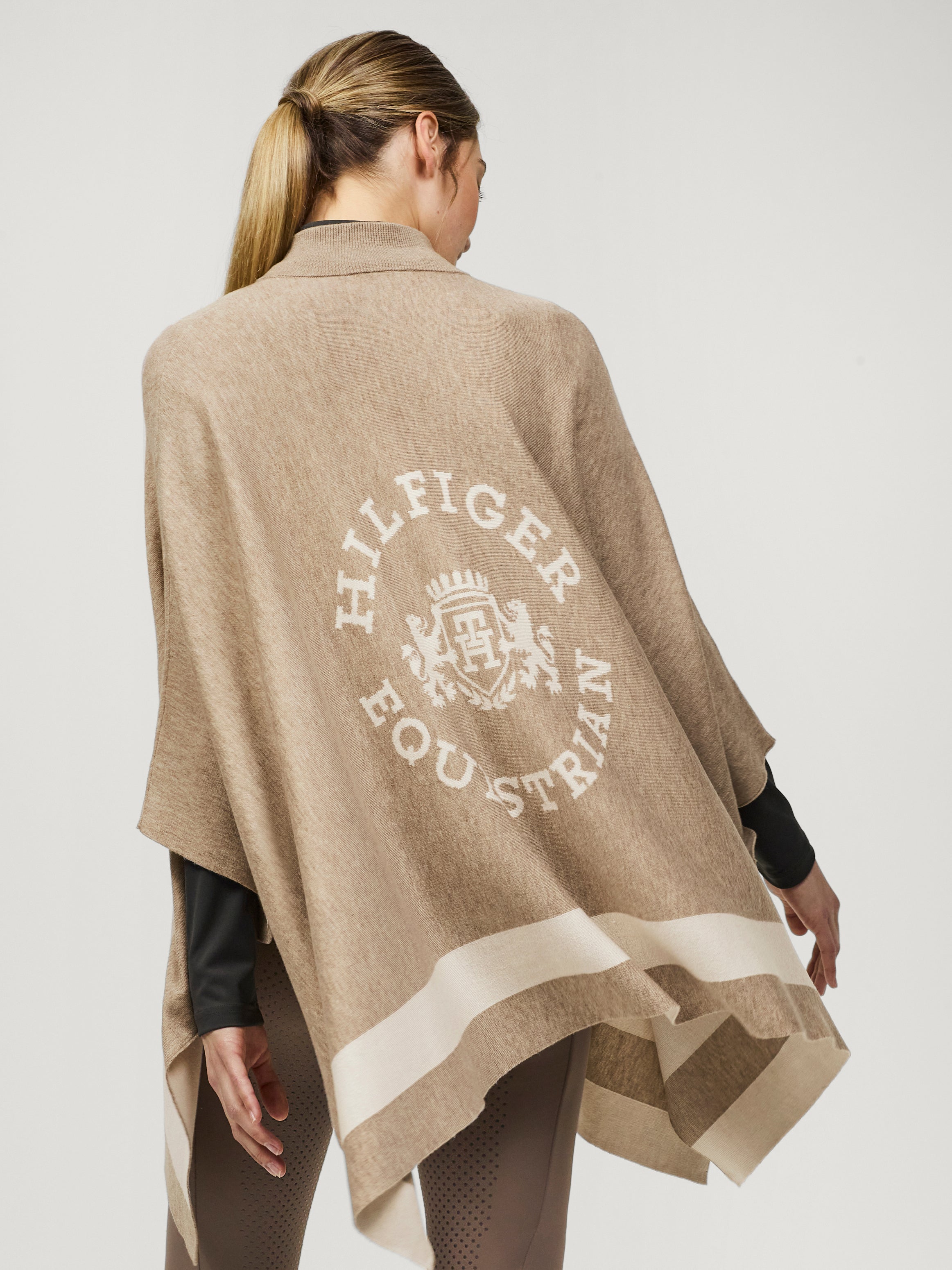 Cape en tricot Greenwood TAUPE