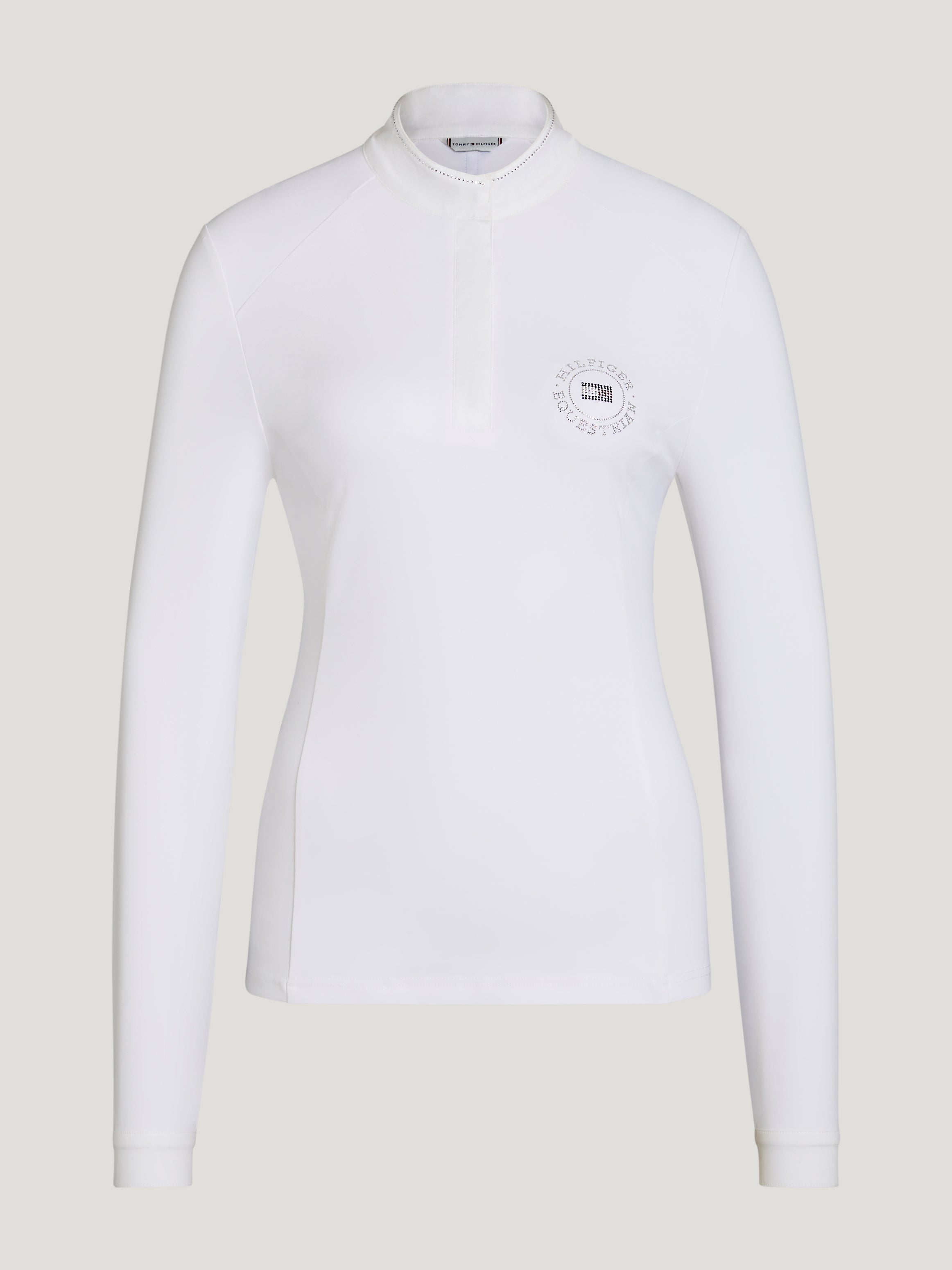 Taylor Rhinestone Show Shirt OPTIC WHITE