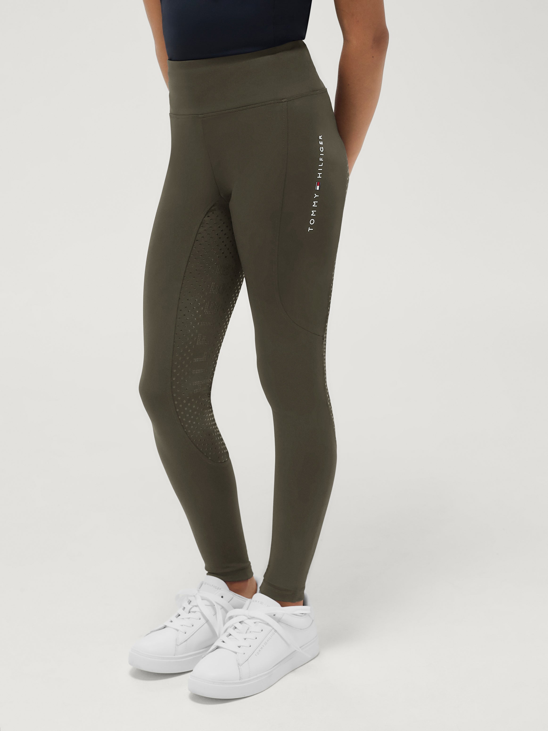 Devon rider Riding Leggings Young Rider CAMO GREEN