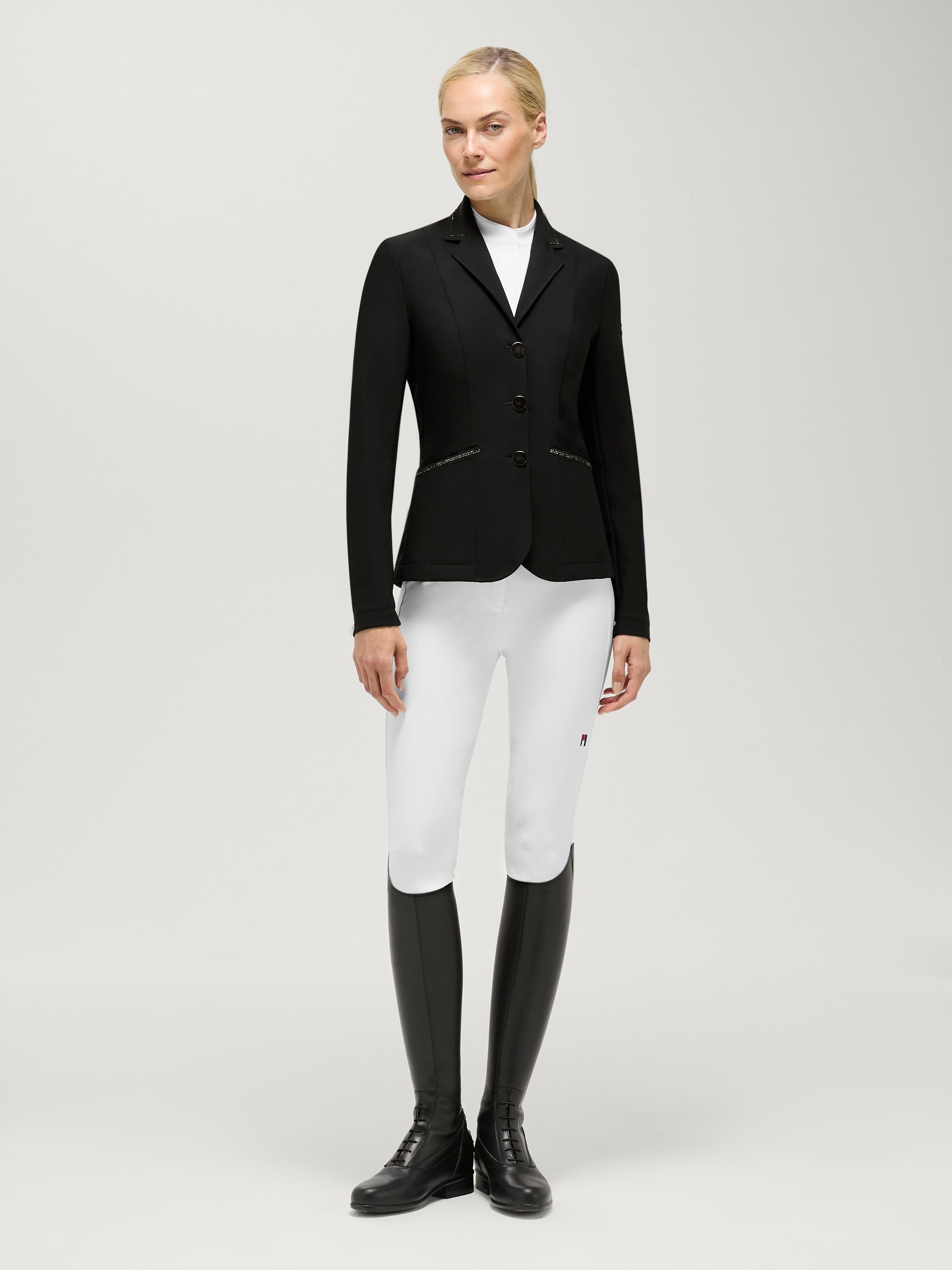 Costa Strass-Turniersakko BLACK