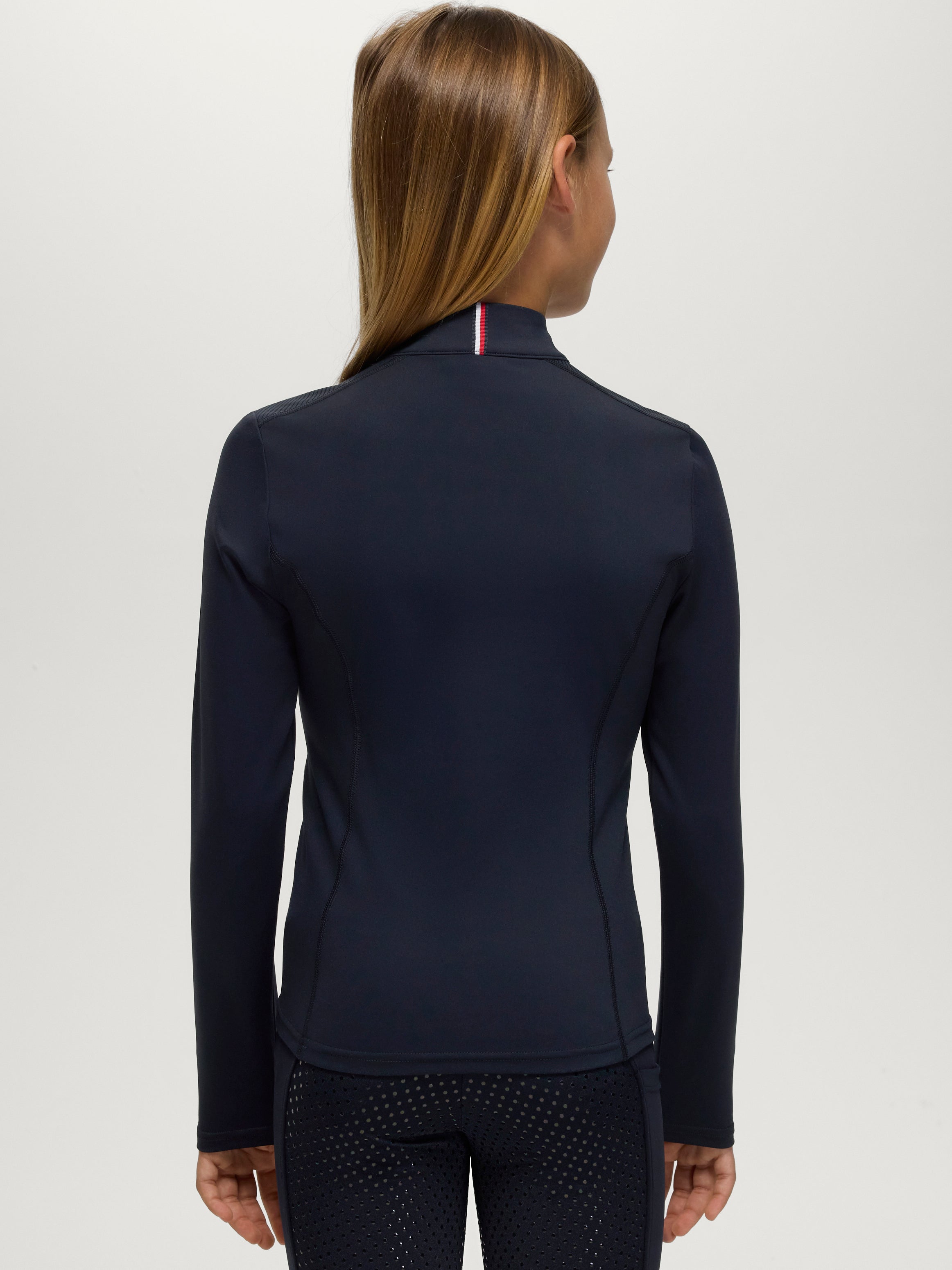 Ava Young Rider High Neck Baselayer DESERT SKY