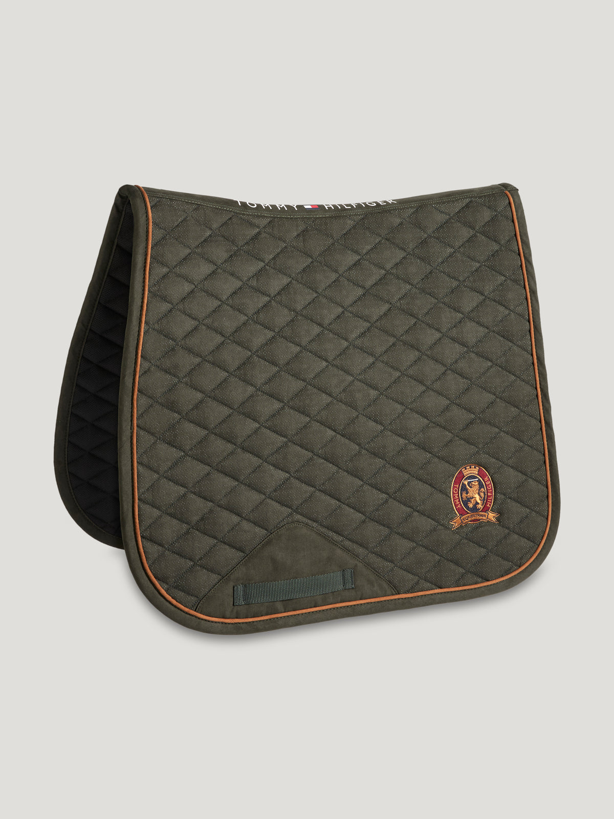 Baxter Suede Dressage Saddlepad CAMO GREEN