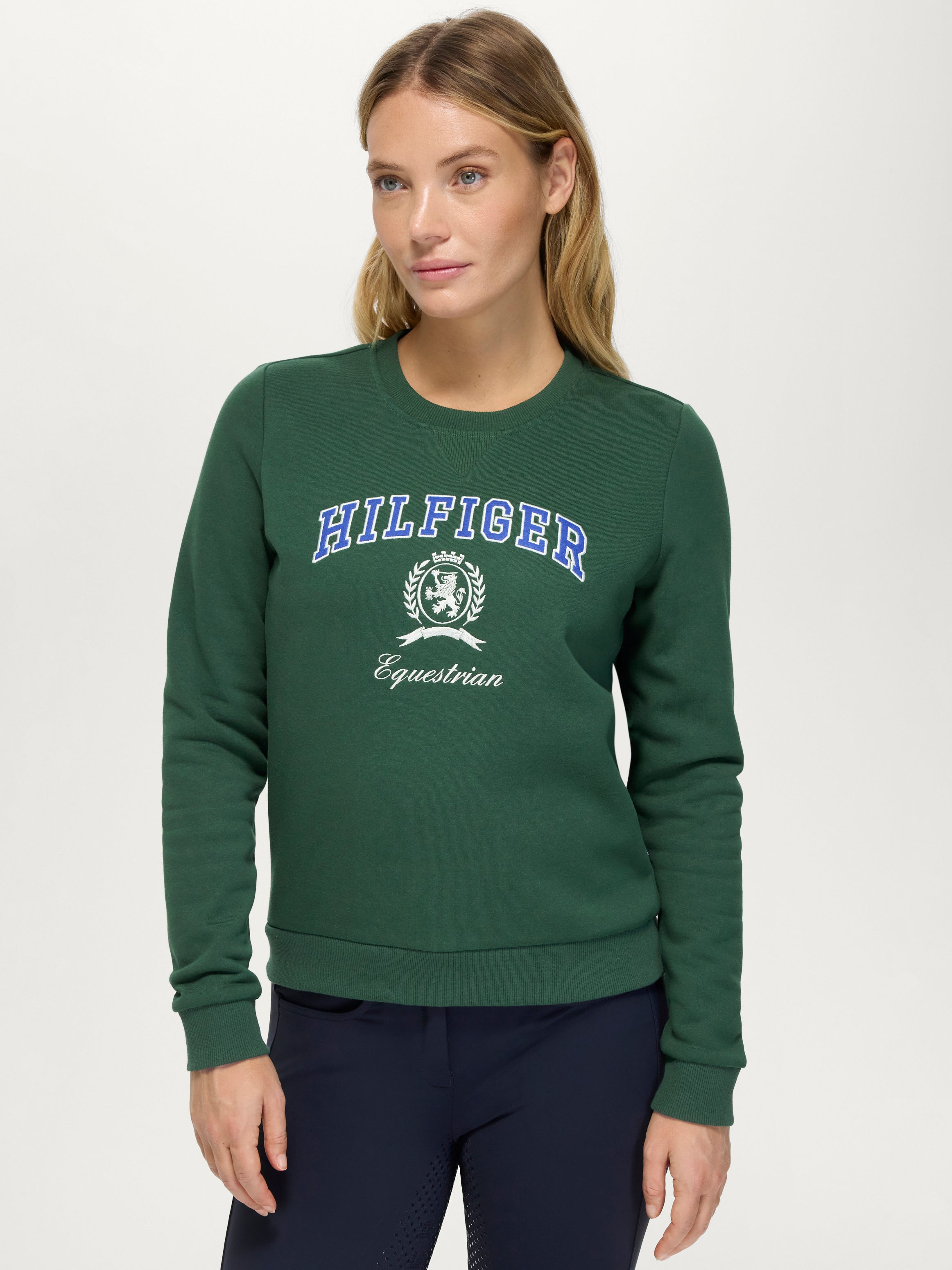 Campus Women Sweat Shirt EVERGREEN