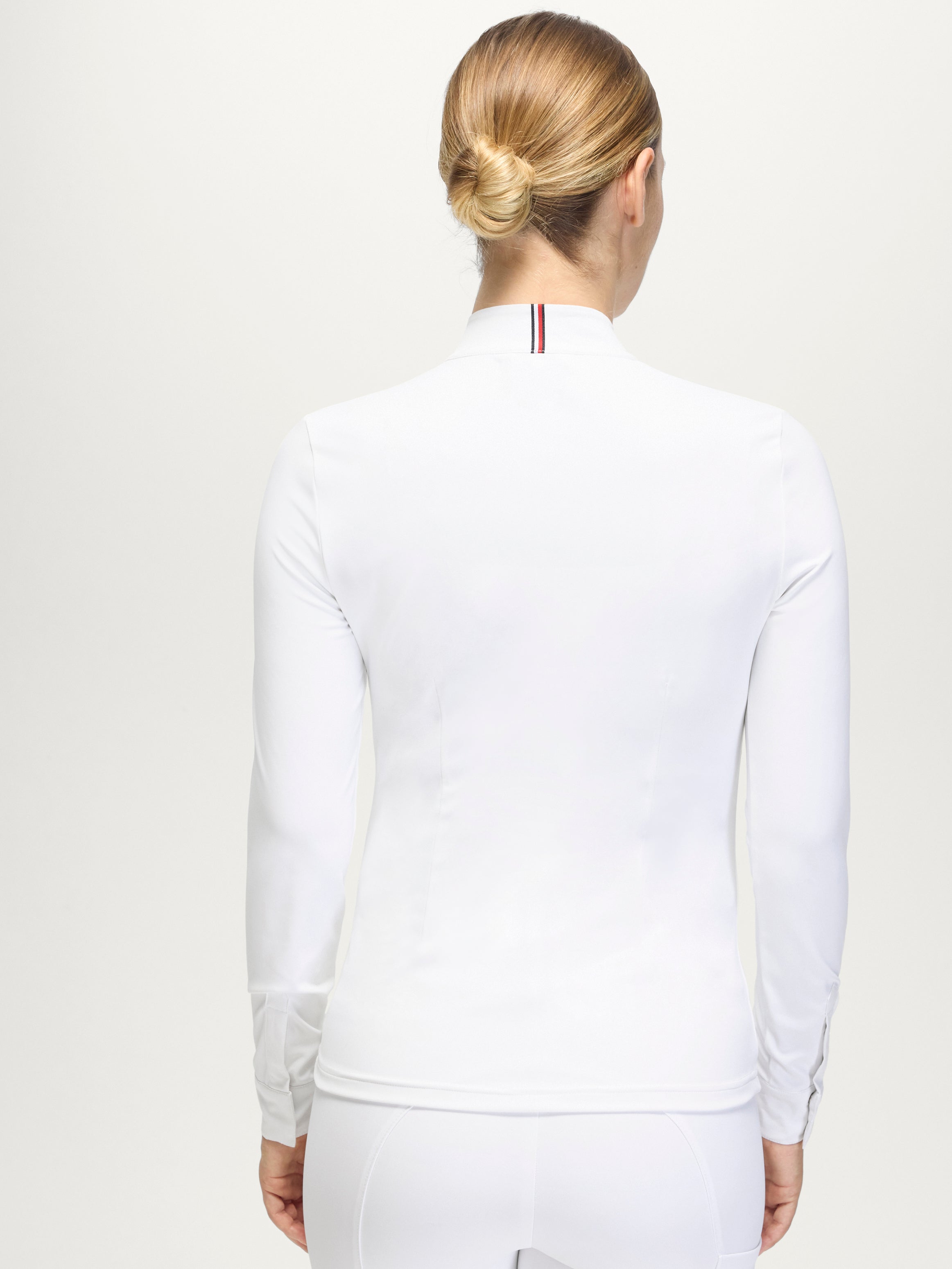Monica Women Rhinestone Show Shirt TH OPTIC WHITE