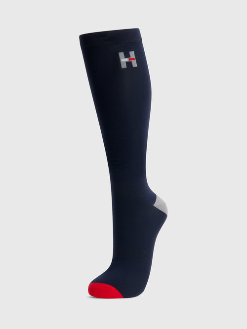 pferde-druck-socken-desert-sky