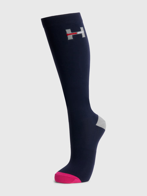 pferde-druck-socken-desert-sky