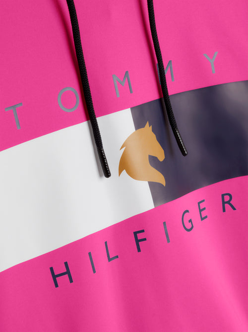 tommy-flag-performance-hoodie-hot-magenta