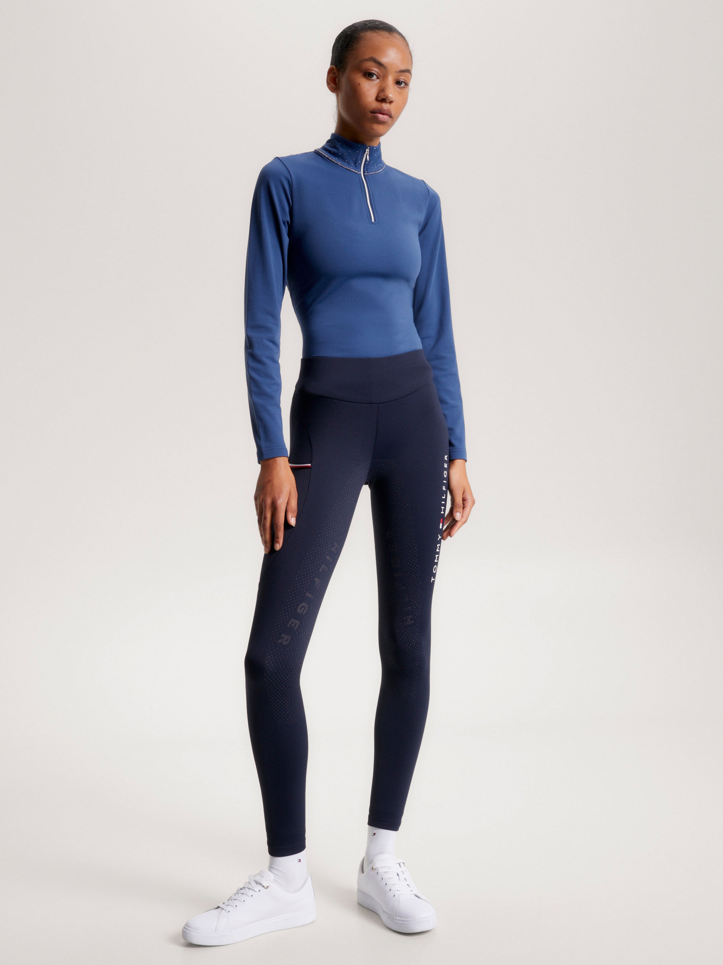 ELMIRA Winter Leggings Full Grip DESERT SKY