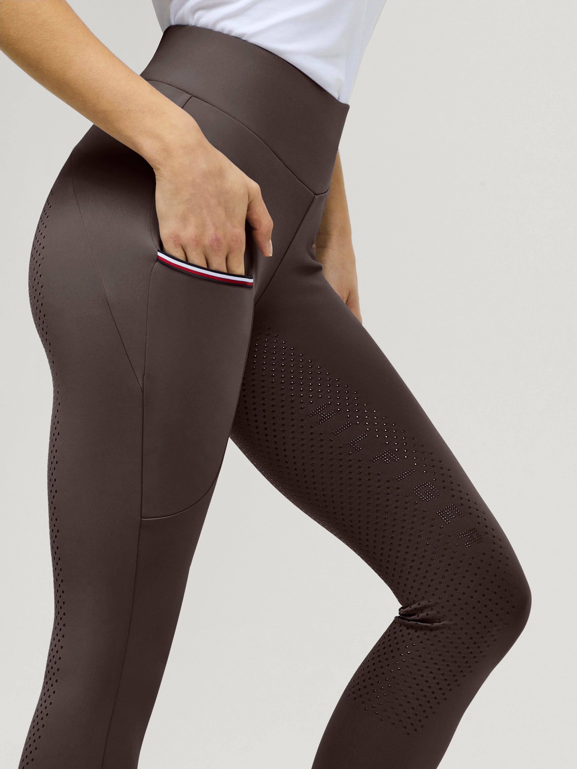 Elmira All-Year Full Grip Leggings CACAO