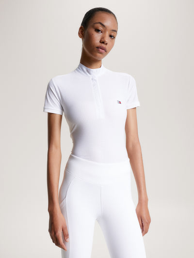 Chelsea Cooling Short Sleeve Logo Show Shirt TH OPTIC WHITE