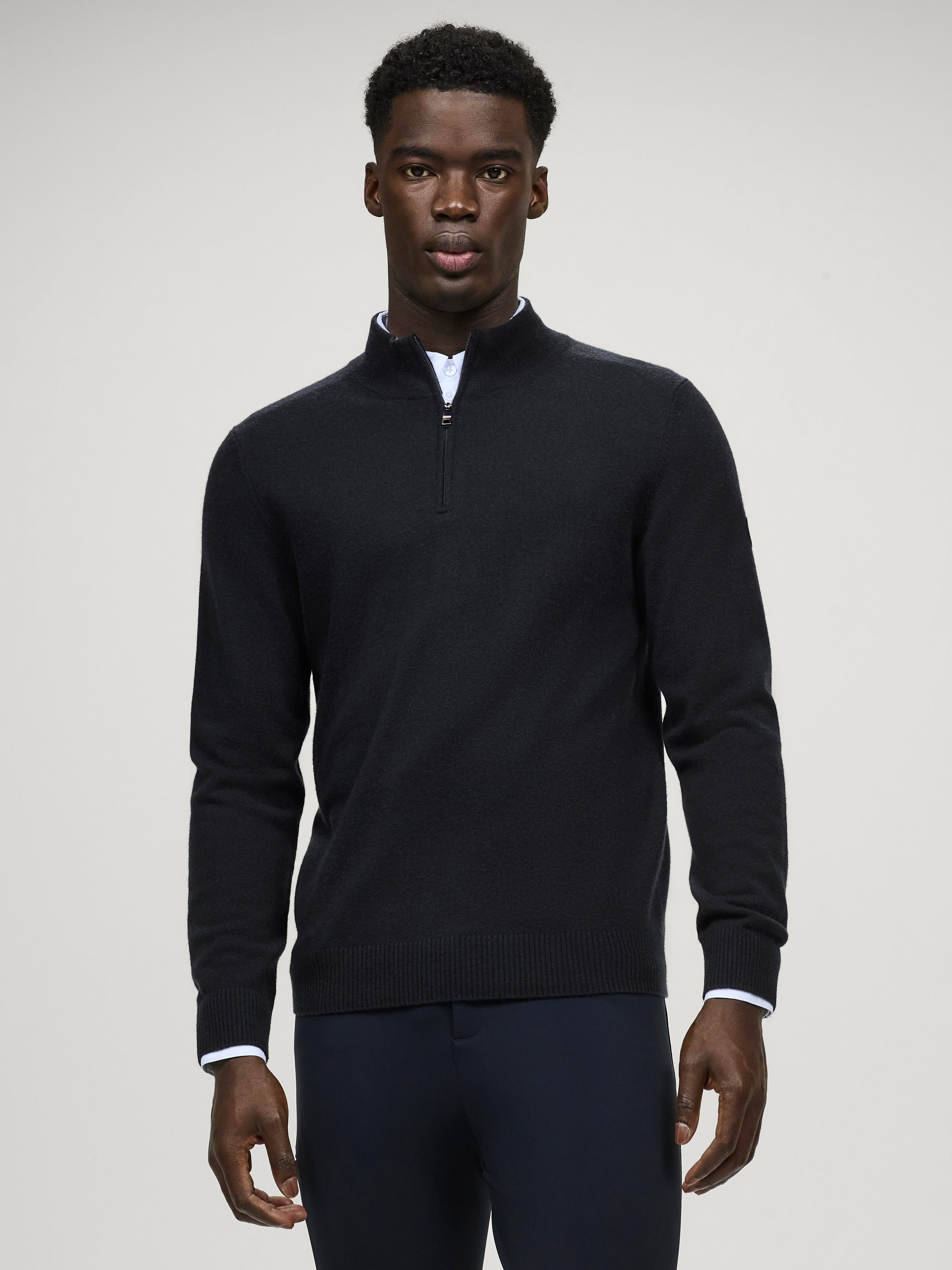 Oakfield 1/4 zip Sweater DESERT SKY