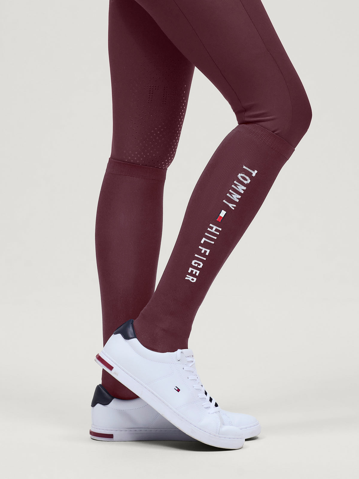 Clifton Riding Socks DEEP BURGUNDY