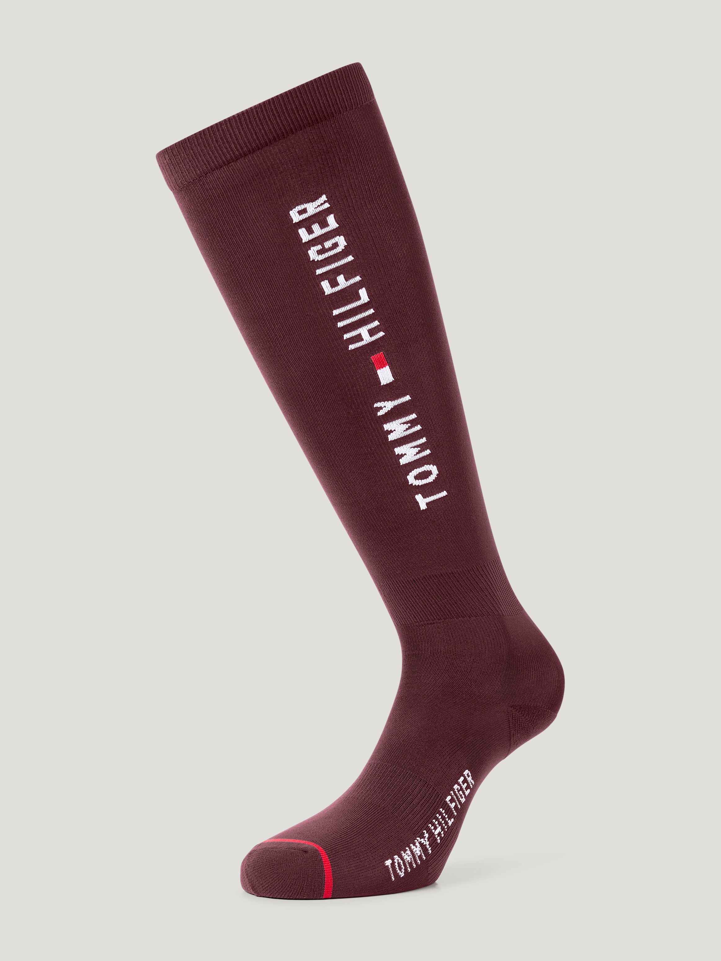 Clifton Riding Socks DEEP BURGUNDY