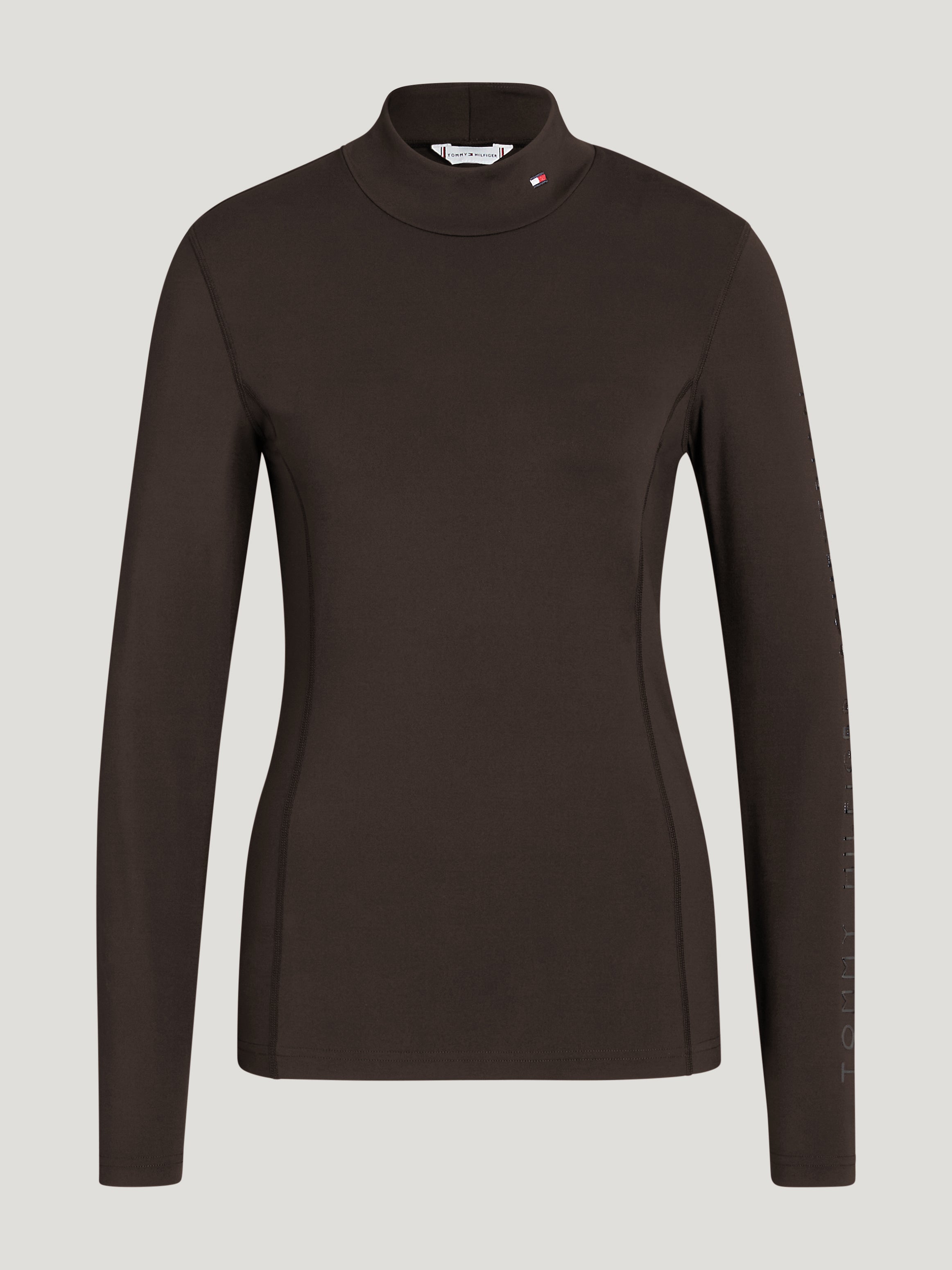 Ava High Neck Baselayer CACAO