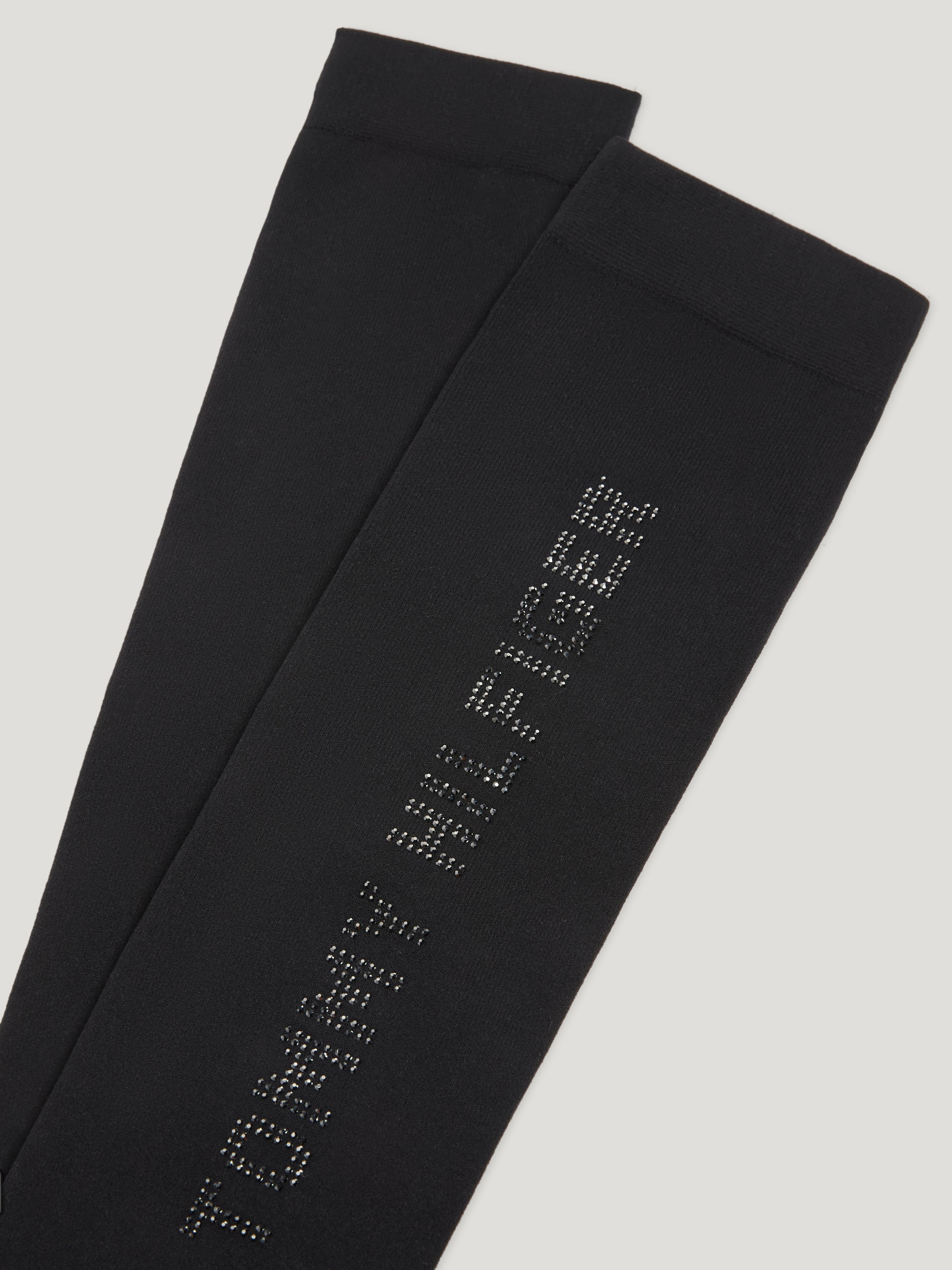 Fontana Strass Socken BLACK