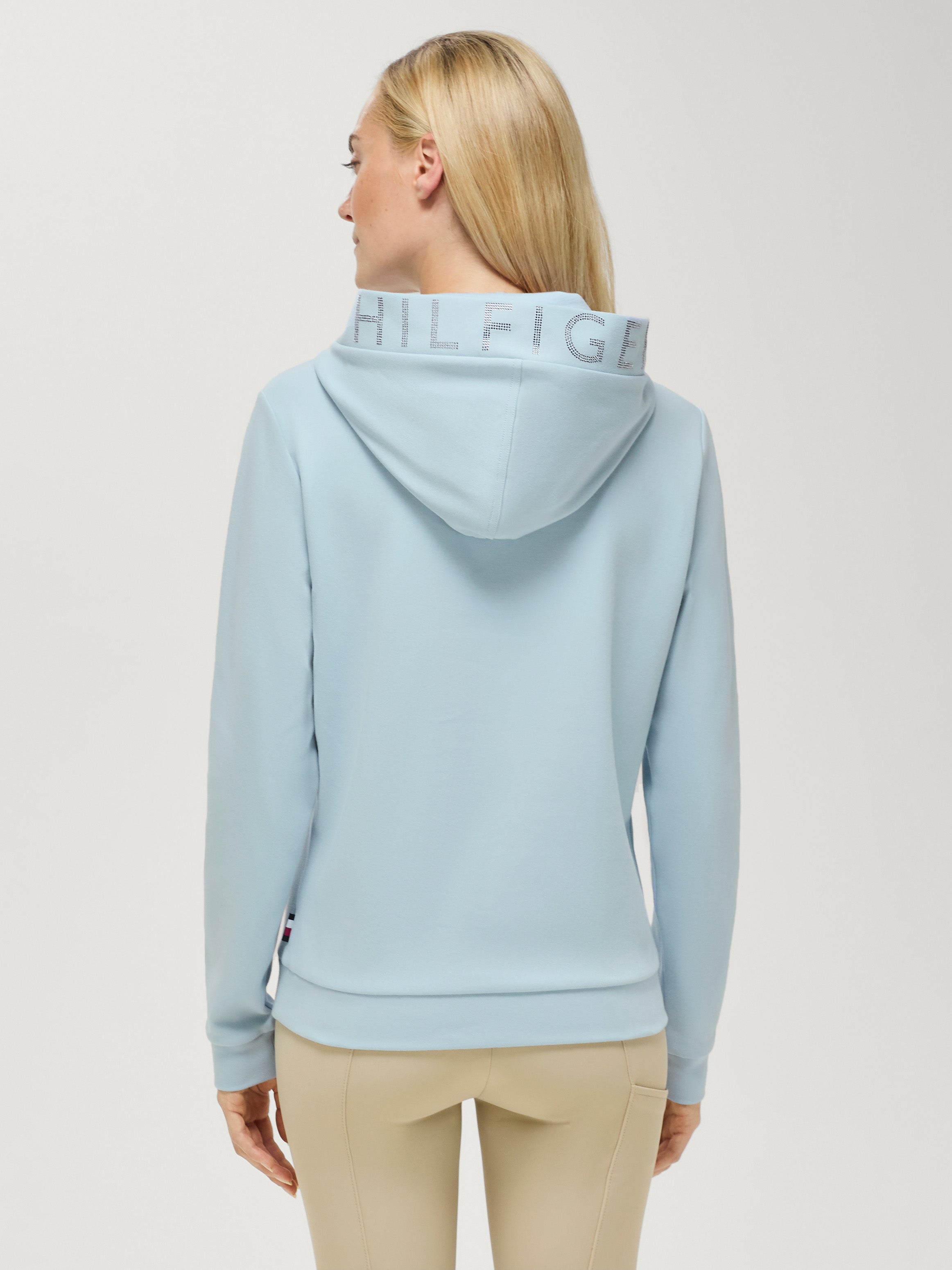 Hollywood Strass Hoodie SWEET BLUE