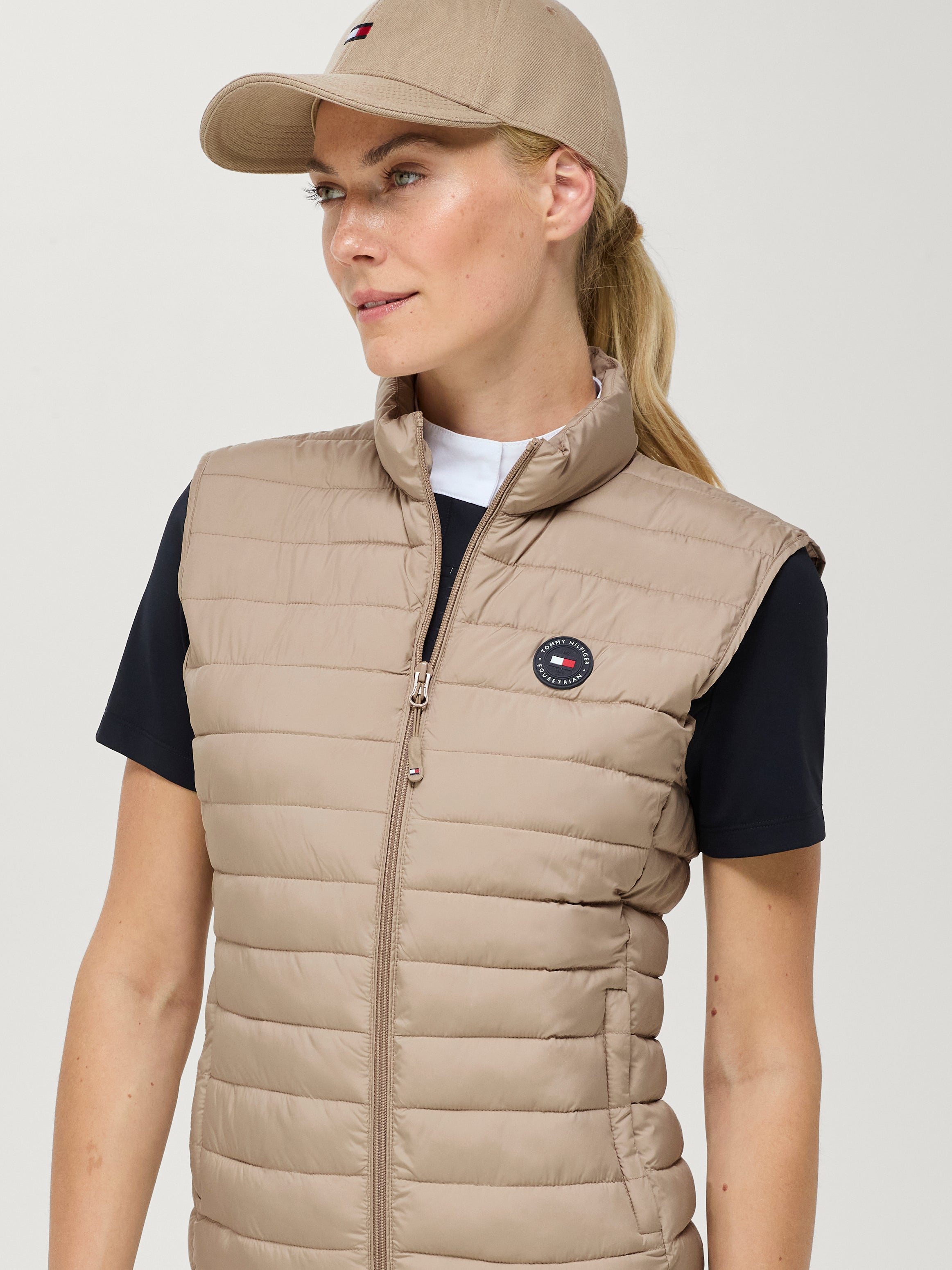 Serano Quilted Vest BEIGE