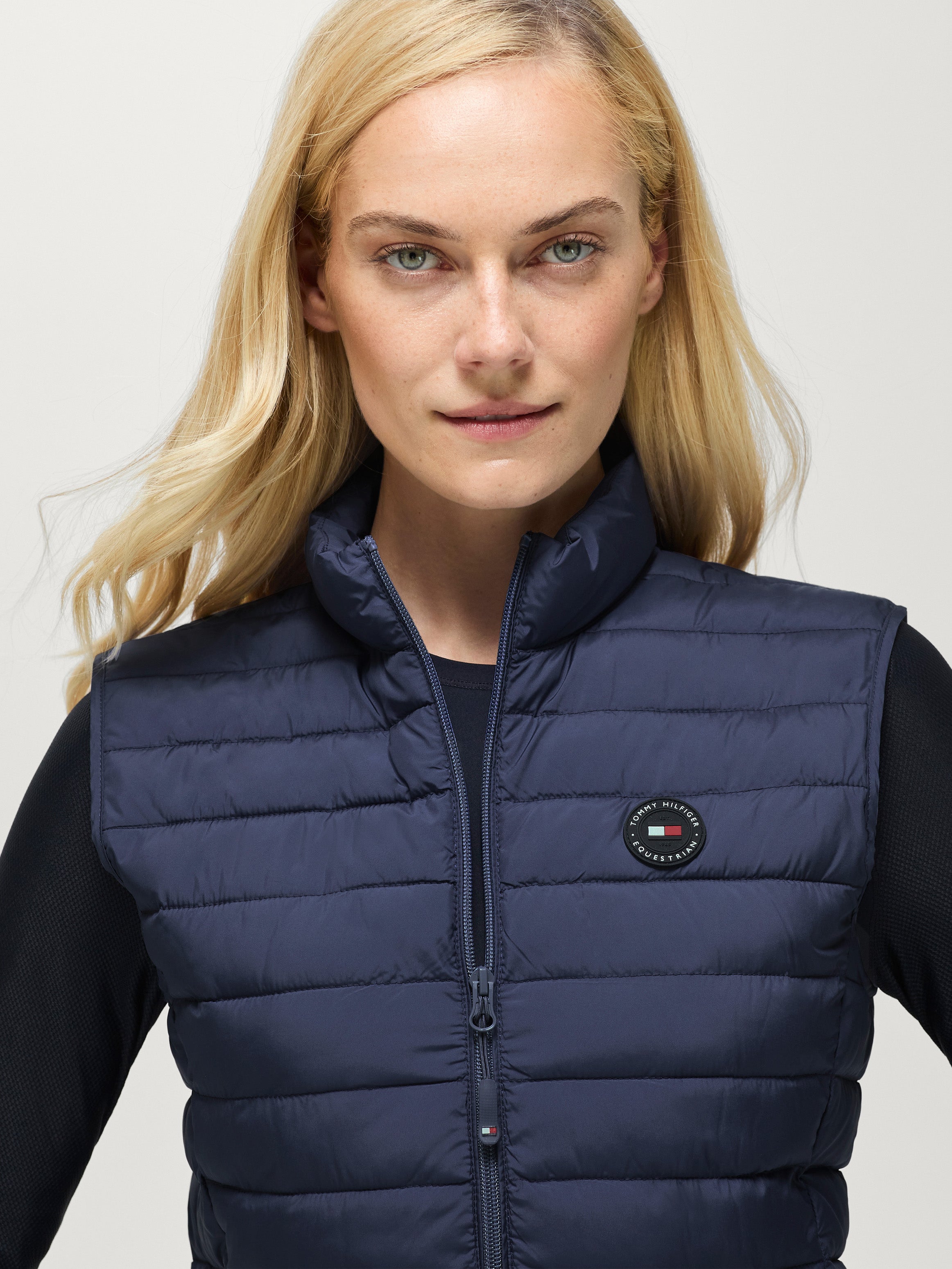 Serano Quilted Vest FADED INDIGO