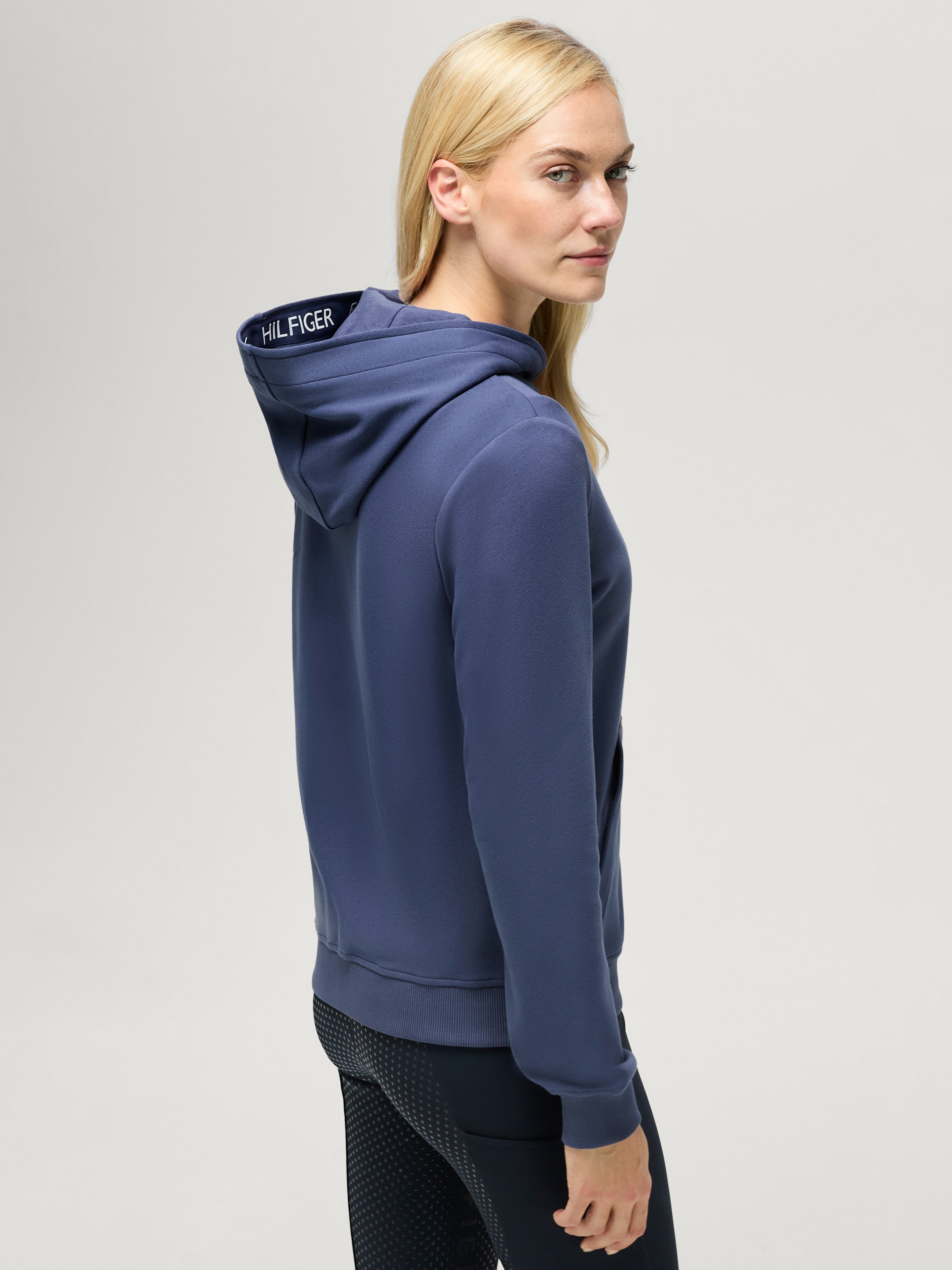 Beverly Zip Up Hoodie FADED INDIGO