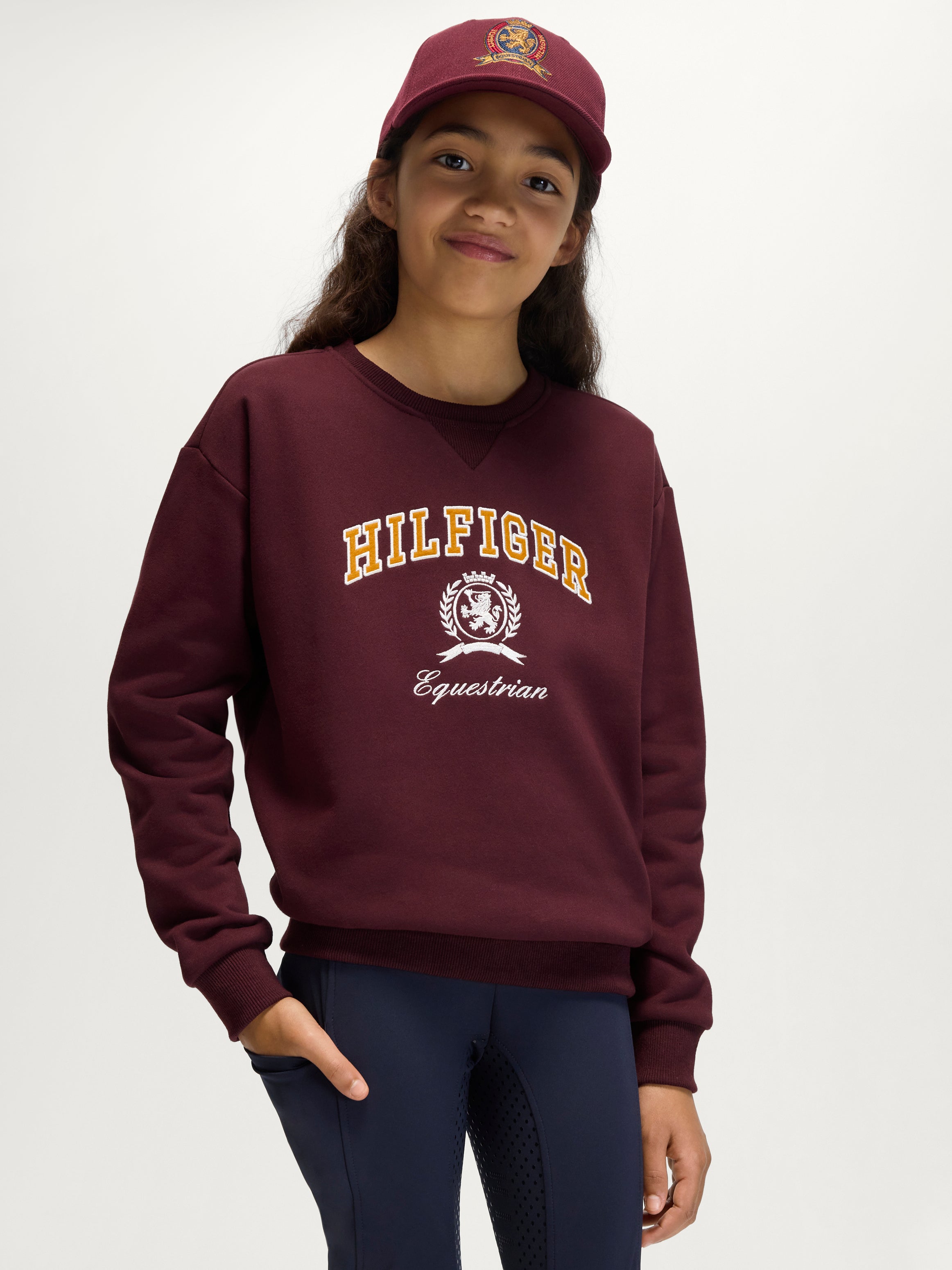 Campus Young Rider Sweat Shirt DEEP BURGUNDY