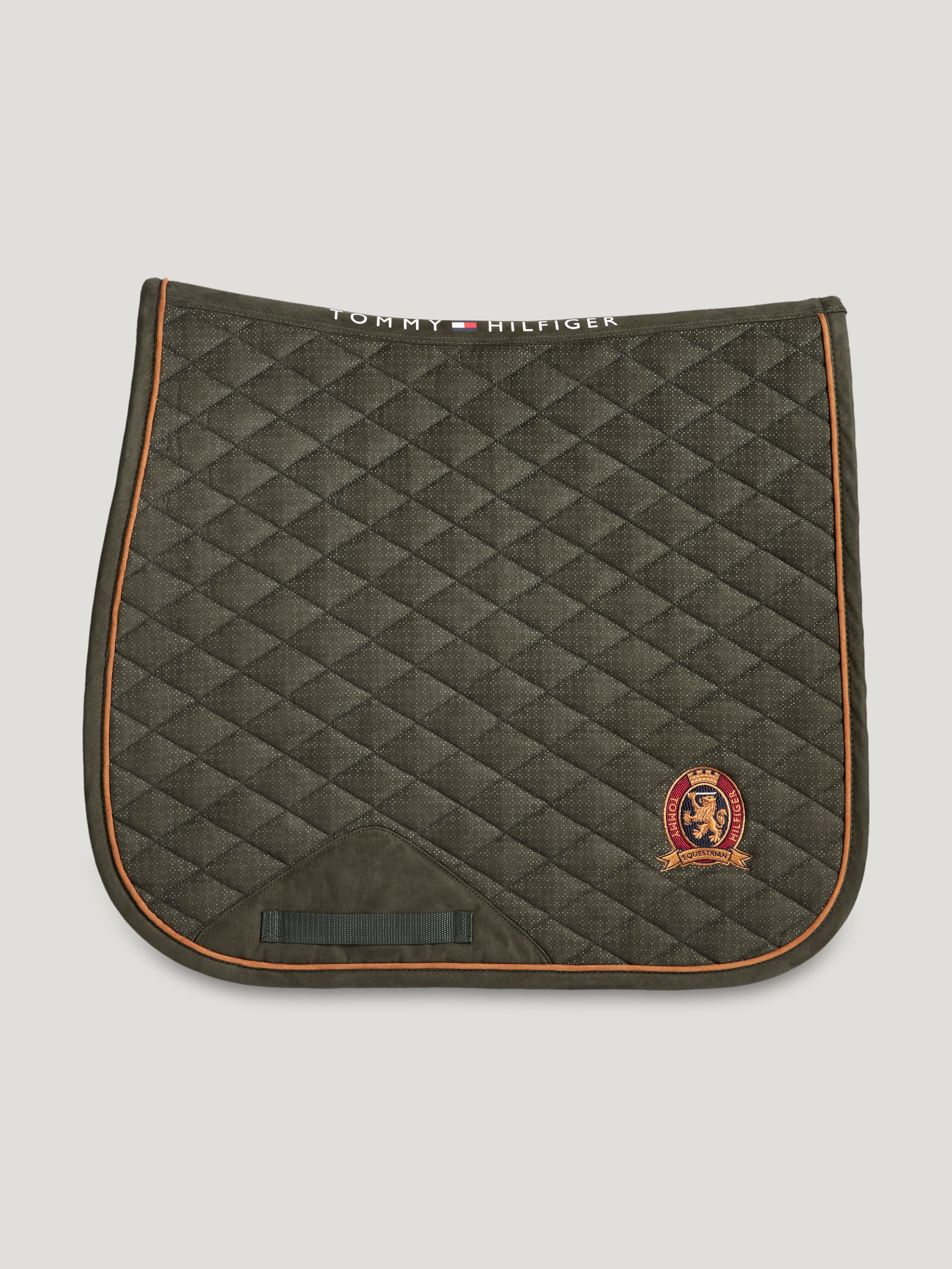 Baxter Suede Dressage Saddlepad CAMO GREEN