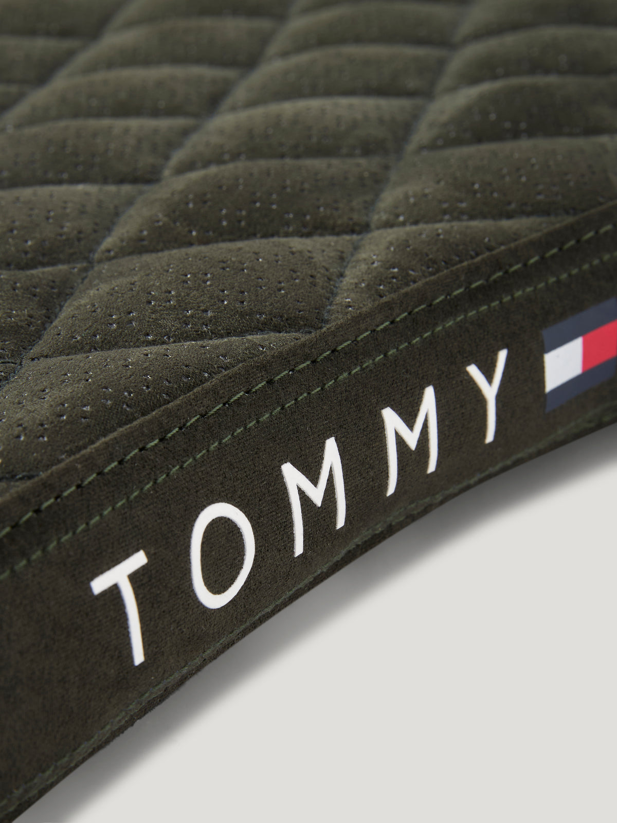 Baxter Suede Dressage Saddlepad CAMO GREEN