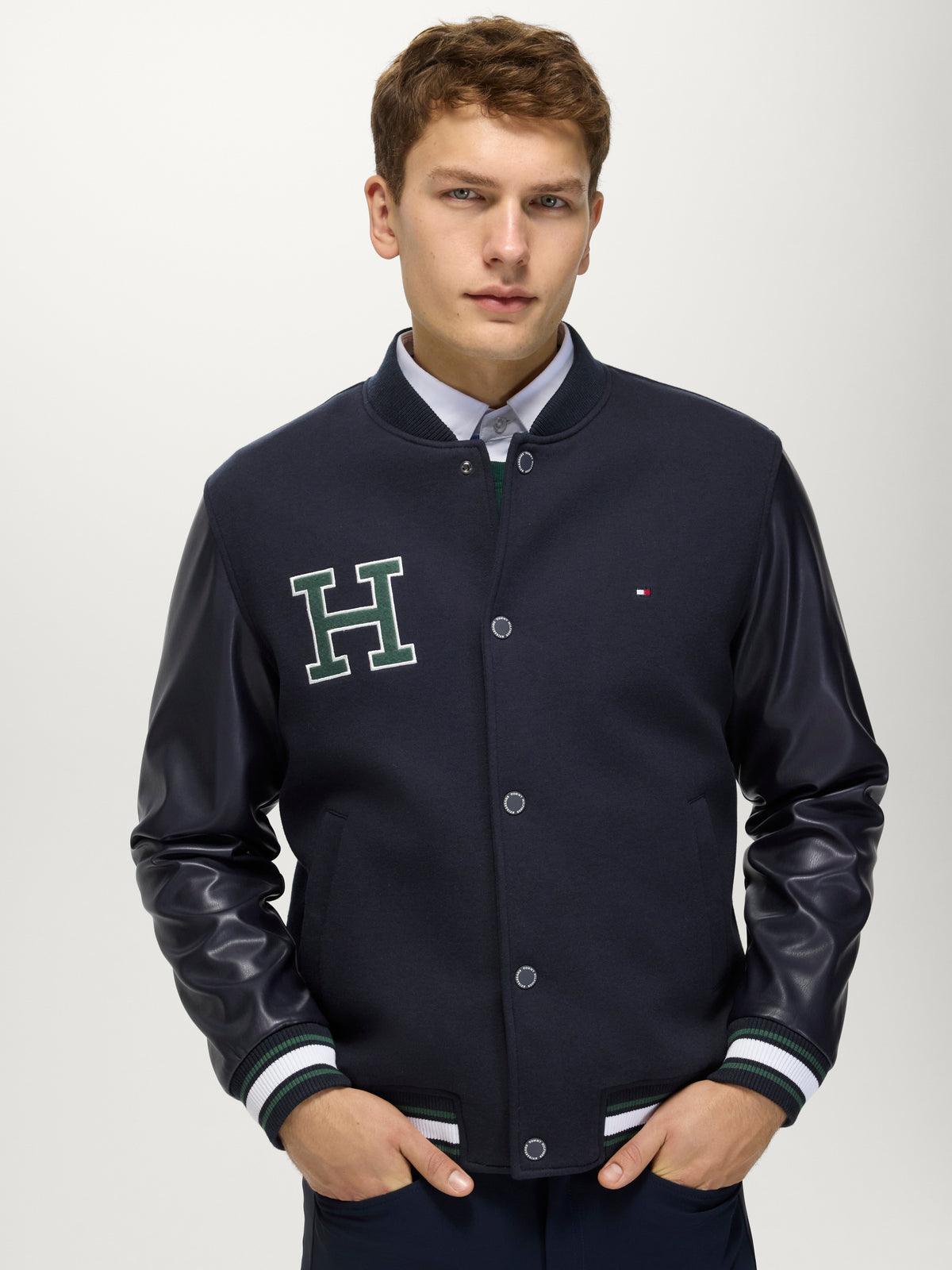 Heritage Men College Jacket DESERT SKY