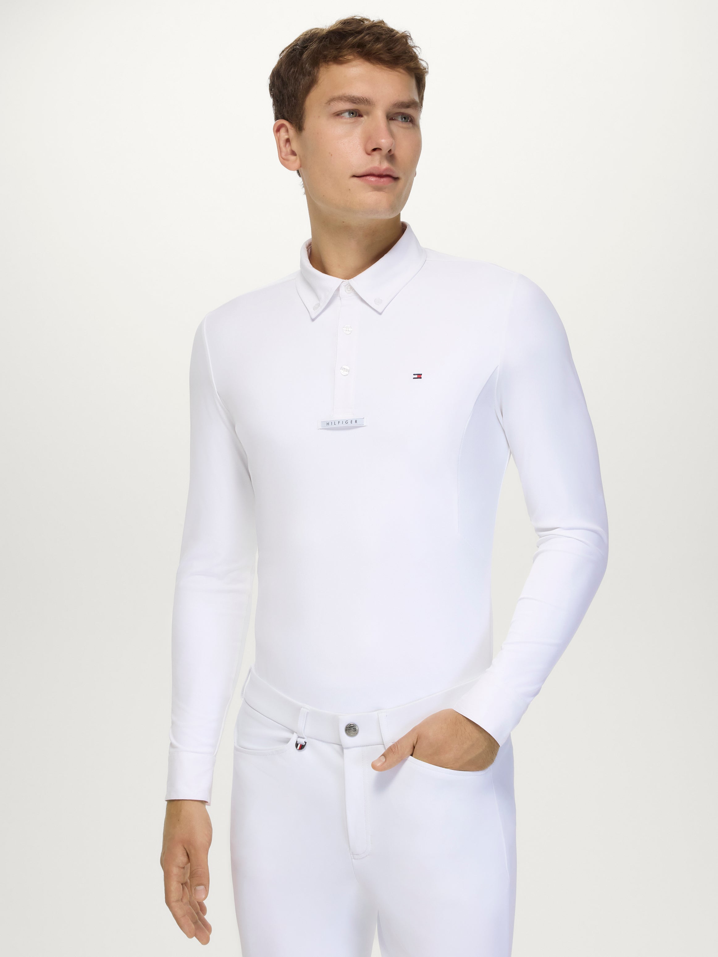 Wilson Men Show Shirt TH OPTIC WHITE