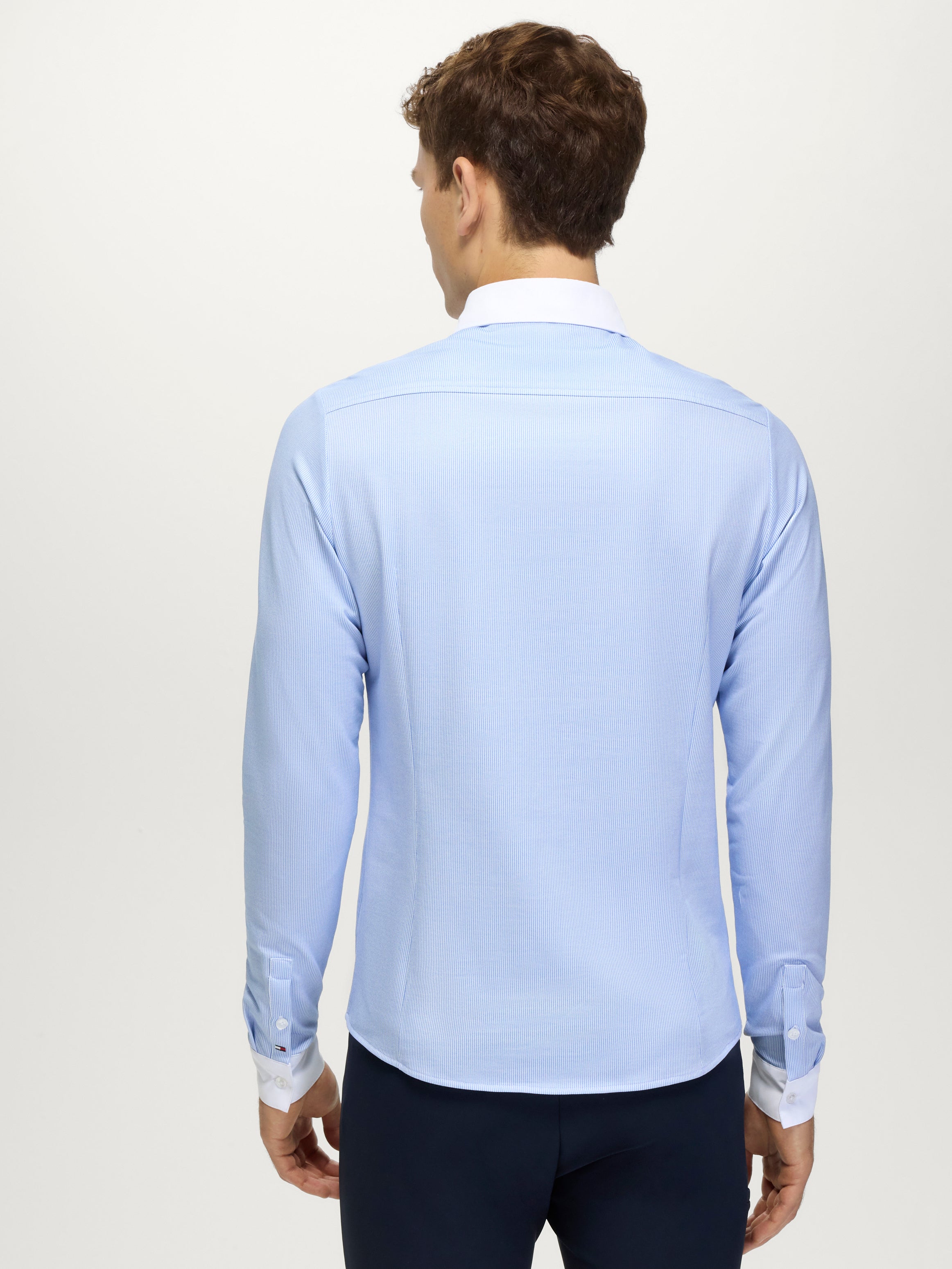 Benson Men Stretch Stripe Shirt MULTI