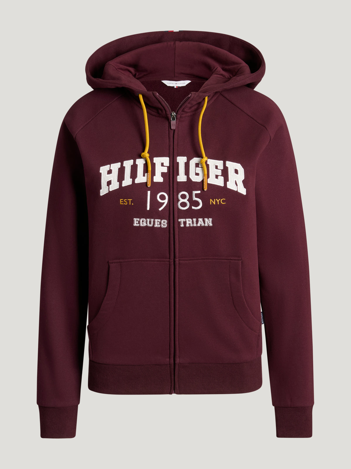 Mills Women Zipup Hoodie DEEP BURGUNDY