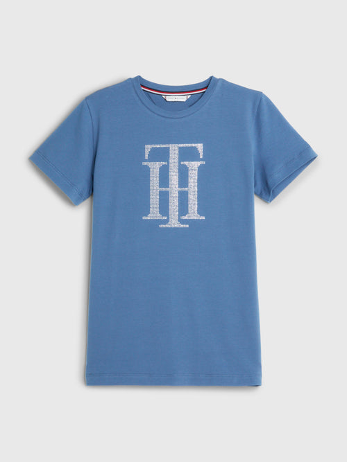 tommy-hilfiger-t-shirt-strass-blue-coast