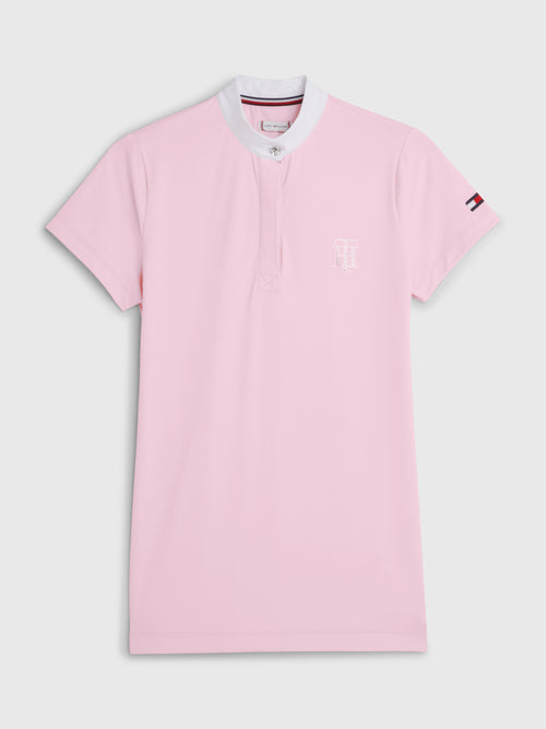 th-rhinestone-performance-show-shirt-short-sleeve-classic-pink